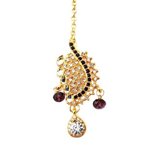 Elegant Rhinestone Teardrop Pendant Necklace with Crystal and Clear Stone <b>Drop</b> for Wedding Jewelry - Product Image 2