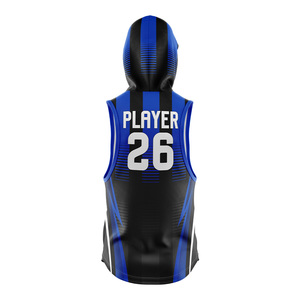Camiseta de Fútbol Americano 7v7 Personalizada para Hombre, 100% Poliéster, Transpirable, Absorbente de Humedad, Antibacteriana, con Capucha - Product Image 6