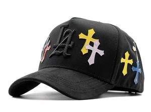 Casquette de baseball de luxe 5 panneaux de haute qualité pour hommes, brodée, à large bord, style streetwear, couvre-chef élégant - Product Image 3