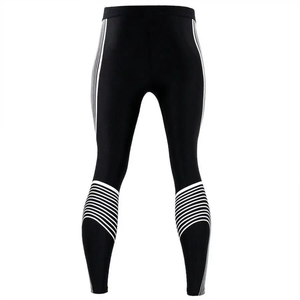 Nouveauté : Leggings de compression personnalisés pour hommes, sublimation MMA BJJ Grappling, coton, fibre de bambou, élastique - Product Image 1