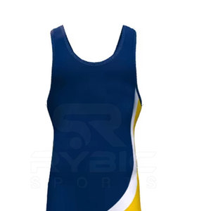 Latest Design Wrestling <b>Singlet</b> Quick Dry <b>Men</b> Comfortable Wrestling <b>Singlet</b> Made In Pakistan In Best Quality - Product Image 6