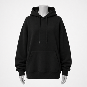 Sudadera extragrande contemporánea para mujer con tacto suave y silueta holgada que ofrece comodidad sin esfuerzo para viajes y ocio. - Product Image 4