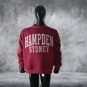 Hampden Sydney Crew Neck Customized Color Zipper Hooded Winter <b>Sweatshirt</b> 100% Cotton Applique Embroidery High Street <b>Vintage</b> - Product Image 1