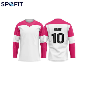 Jersey de Hockey sobre Hielo Personalizado Premium, Impresión por Transferencia de Calor, 100% Poliéster, Malla, para Práctica y Juego, Jersey de Hockey sobre Hielo Personalizado de Alta Resistencia - Product Image 5