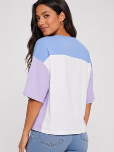 T-shirt en coton surdimensionné pour femme OEM, streetwear personnalisé, été, séchage rapide, respirant, écologique, faible MOQ - Product Image 3