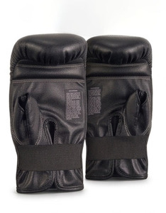 Gants de boxe en cuir synthétique 12oz 16oz avec protection rembourrée des jointures et support du poignet, pour entraînement de boxe, logo personnalisé OEM, vente en gros, anti-humidité - Product Image 3