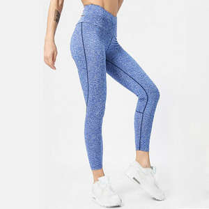 Leggings taille haute élastiques pour femme, effet push-up, sans coutures, extensibles dans quatre directions, imprimés, pour le fitness, la gym et le yoga - Product Image 2
