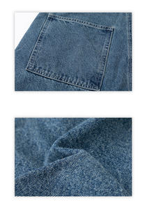 Manufacturer Street Wear Acid Wash Loose Fit Baggy Jorts Blank Oversized Cargo <b>Denim</b> Jeans Shorts for Men Vintage <b>Denim</b> Shorts - Product Image 5