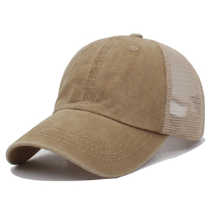 Gorra Trucker Vintage de Lona de 5 Paneles para Hombre, 100% Algodón, Deportiva, para Verano, Acepta Personalización - Product Image 1
