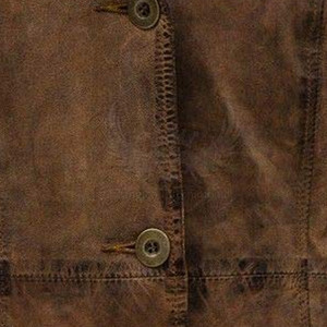 Abrigo Largo Clásico para Hombre, de Cuero Vacuno Premium, Impermeable, Transpirable, Ecológico, Material Suave y Resistente, 300g, para Invierno - Product Image 3