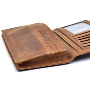 Portafoglio Bifold Pathfinder in Vera Pelle Design Pocket Book - Product Image 5
