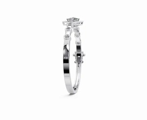 Nebula Nova Lab Grown Diamond <b>Bangle</b> 1.427 Carats 17 Stones 9k 14k 18k Yellow <b>Rose</b> White <b>Gold</b> Cosmic Design Luxury <b>Bangle</b> 17 Pcs - Product Image 5