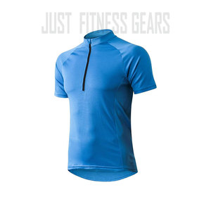 Maillot de cyclisme pour hommes et femmes, manches courtes, imprimé géométrique, chemise de vélo colorée, vêtements de sport d'été - Product Image 1