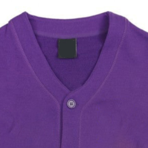 Suéter Cárdigan Universitario para Hombre y Mujer, Color Morado, Cárdigan de Punto para Hombre, Manga Larga, Cierre de Botones, Material Acrílico, Ropa de Otoño - Product Image 2