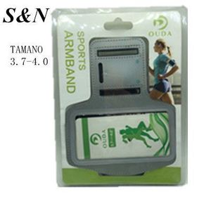 Brazalete deportivo Ouda de 3.7-4.0 pulgadas gris para teléfono, para correr y hacer ejercicio - Product Image 3