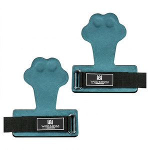 Servicio OEM: Agarraderas de cuero para gimnasia, equipo de protección de palma ajustable, equipo de fitness para levantamiento de pesas, agarraderas de entrenamiento de gran venta. - Product Image 3