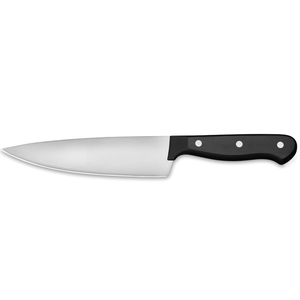 Cuchillos de Chef de Acero Inoxidable, Cuchillos de Cocina Profesionales con Mango Ergonómico Negro Remachado, Filo Afilado para Cortar Carne - Product Image 1