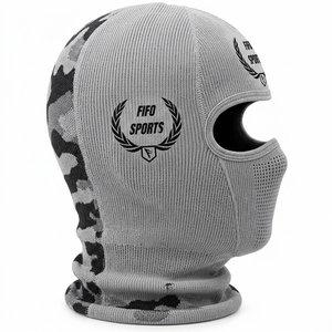 Lightweight Comfortable Fit Sports Outdoor Winter Unisex Headwear Custom <b>Balaclava</b> Mask <b>Full</b> <b>Face</b> Covering Stretch Fabric Breath - Product Image 4