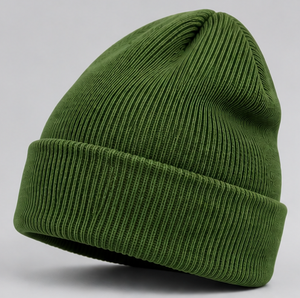 Fashion <b>Winter</b> Beanies <b>Hats</b> Custom Logo Knitted Cuff Caps For <b>Women</b> Men Kids Warm Plain Ribbed Toques Personalized Embroidery - Product Image 1