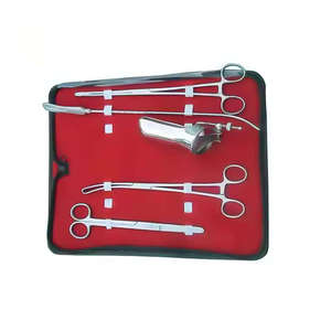 IUD (Intrauterine Device Surgery Set) Manual Gynecology Operation Placing Removing Stainless Steel CE ISO Approved Class I - Product Image 4
