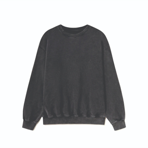 เสื้อสเวตเชิ้ตคอกลมแบบสวมหัวน้ำหนักปกติสั่งทำใหม่ขายส่ง แห้งเร็ว ระบายอากาศได้ดี ผ้าฝ้าย 100% เสื้อสเวตเชิ้ตผู้ชายแบบสั่งทำ - Product Image 1