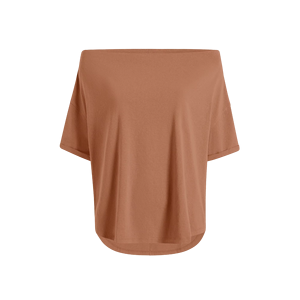 Camiseta de Algodón 100% Ecológica para Mujer, Estilo Casual, Manga Corta, Color Sólido, con Bordado, Venta al Por Mayor - Product Image 2