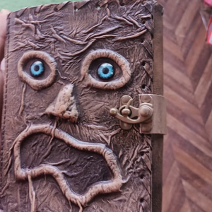 Carnet en cuir pur fait main avec travail artisanal, fournisseur en gros, fabricant, exportateur d'Inde - Product Image 3