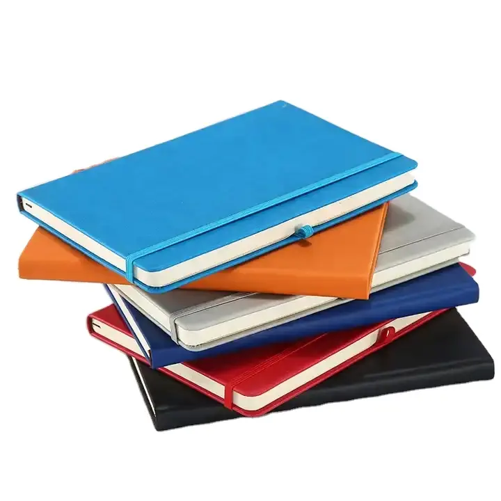 学生向けの最高品質の革と紙のカバー素材のノートブックとライティングパッドをバルク価格で入手可能