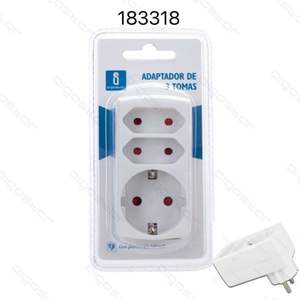 Convertisseur 1 vers 3, accessoire de gestion de câbles en plastique 5U, ADAPTATEUR 3 PRISES - Product Image 1