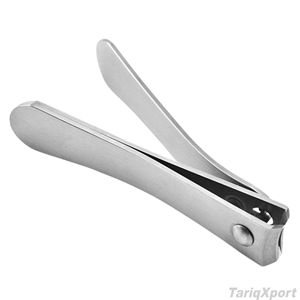 Coupe-ongles incurvé en acier inoxydable avec logo personnalisé, ouverture large et tranchante, design portable pour doigts et orteils - Product Image 4