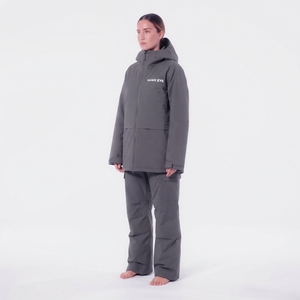 Combinaison de ski chaude et épaisse pour femme, imperméable, coupe-vent, avec fermeture éclair, vêtements de sport d'extérieur - Product Image 5