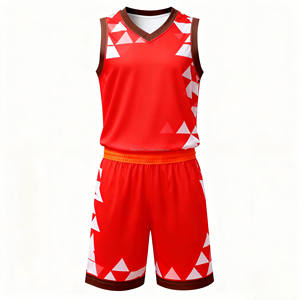 Tenue de basketball personnalisée OEM avec logo, maillot de basketball par sublimation, uniforme d'équipe, numéro de club brodé, ensemble de basketball - Product Image 1
