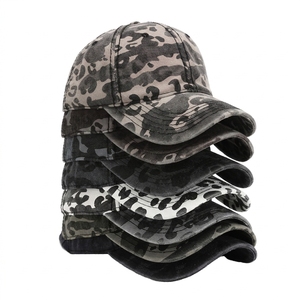 Casquette de baseball unisexe camouflage réglable à 6 panneaux en sergé, style décontracté pour l'extérieur, toutes saisons - Product Image 2
