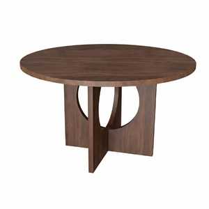 Luxury Marble Top Oval Dining <b>Table</b> Modern <b>Walnut</b> Wood Pedestal Base Kitchen <b>Table</b> Large 8-10 Person Conference <b>Table</b> for Home - Product Image 4