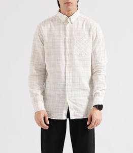 Men's Casual <b>Shirts</b>-Men's Casual <b>Shirts</b> New Fashion <b>Blue</b> Casual <b>Shirt</b> Style Stand-up Collar Polo T <b>Shirts</b> Plaid Long Sleeve - Product Image 1