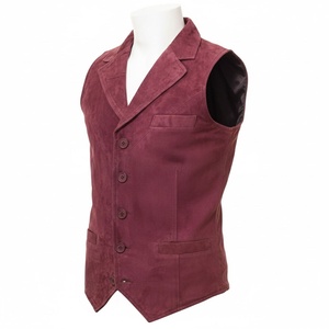 Chaleco de Cuero para Hombre y Chaleco Estilo Motero, Cuero de Alta Calidad, Impermeable, Accesorios de Moda Masculina, Chaleco de Cuero para Hombre en Venta - Product Image 1