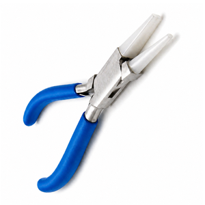 Round Nose Nylon Jaw Pliers Soft Tip Jewelry Tool Non Marring <b>Wire</b> Looping Shaping DIY <b>Craft</b> Beading Durable Tool - Product Image 1