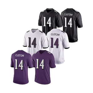Jersey de Fútbol Americano de Primera Calidad, con Diseño Estampado, Manga Corta, Secado Rápido, Ligero, Nueva Llegada - Product Image 3