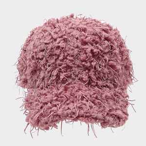 Nouvelle Collection Hiver 2025 – Casquette de Baseball Tendance en Fourrure, Couleur Unie, Peluche Épaisse et Chaude pour l'Automne et l'Hiver - Product Image 3
