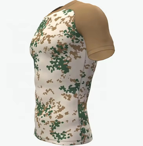 Hot Sale High Quality Soft Polyester Nylon Half Sleeve Breathable Quick Dry Eco-Friendly 180g Sublimation Men MMA Rash Guards - Product Image 5