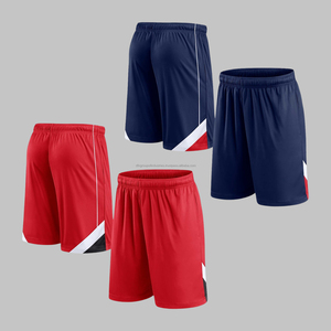 Pantalones cortos de malla personalizados de poliéster de alta calidad para hombre, conjunto de baloncesto impreso por sublimación de doble capa con el logotipo del fabricante - Product Image 1