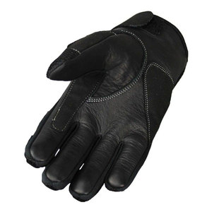 Guantes Negros para Motociclismo, Guantes Cortos de Dedo Completo con Protectores de Nudillos Articulados y Palma Reforzada - Product Image 4