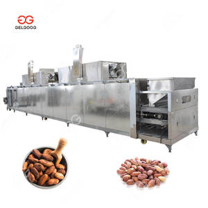Gelgoog Automatic Nut Roasting Machine for Cocoa <b>Bean</b> Cashew Peanuts Seeds Roast Machine Stainless Steel Food Grade Factory Use - Product Image 4