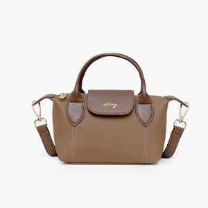 Sac à bandoulière carré portable en cuir synthétique imperméable de qualité supérieure pour femme, collection Printemps-Été 2025 - Product Image 2