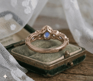 Bague en Acier Inoxydable avec 12 Pierres de Naissance, Pierre Précieuse Porte-Bonheur, Plaqué Or 18 carats, Pierre de Lune Arc-en-ciel, Zircon Rectangulaire Coloré, Cadeau pour Femme, Vente en Gros - Product Image 4