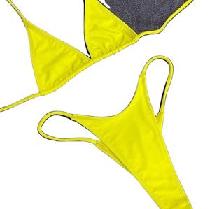 Unisex High Quality Customize Swimmer Bikini Set Bra and Underwear With Customize Logo Beach wear Bikini - Product Image 1
