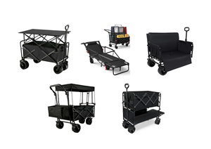 Carrito de Compras Plegable Portátil de Alta Calidad, Fabricado con Tela Oxford 600D con Revestimiento de PVC, 4 Ruedas, Ideal para Picnic, Camping y Niños - Product Image 3