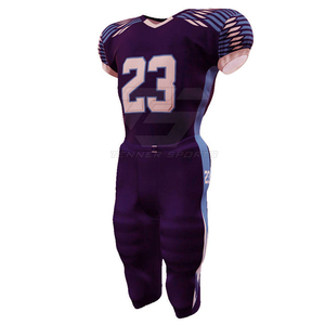 Uniforme de football américain sur mesure de la série Elite, imprimé OEM, grande taille, avec logo en twill cousu de qualité supérieure, pour match et entraînement. - Product Image 2