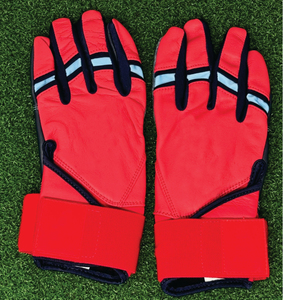 Professional Bruce <b>Bolt</b> Quality Anti-Slip Baseball Glove Custom Logo Design Premium Split Leather Batting Gloves Infield Sports - Product Image 1