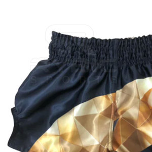Pantalones Cortos de Muay Thai de Alta Calidad para Entrenamiento, Impresión por Sublimación Premium con Colores Vibrantes y Duraderos para Adultos - Product Image 5